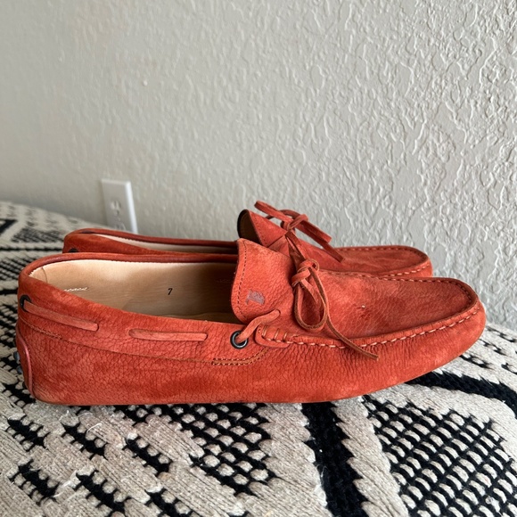 Tods Mens Suede Loafers - Picture 2 of 5